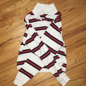 Brandy Melville Collared Striped Shirt